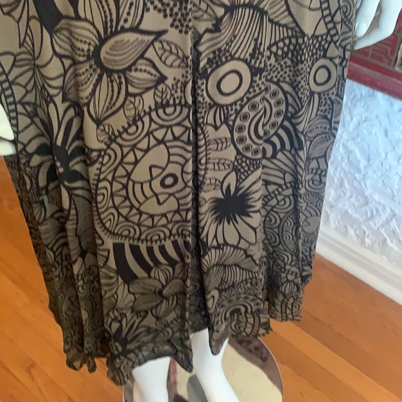 Vintage inspired rayon print dress - Picture 5 of 8